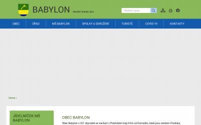 www.babylon-obec.cz