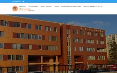 www.poliklinikamazurska.cz