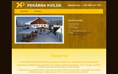 www.pekarnakvilda.cz