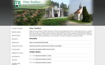 www.obecradikov.cz