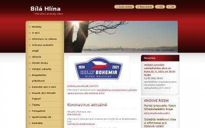 www.bilahlina.cz