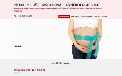 www.gynekologie-rasochova.cz