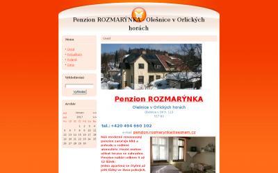 www.penzionrozmarynka.estranky.cz