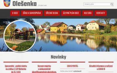 www.olesenka.cz