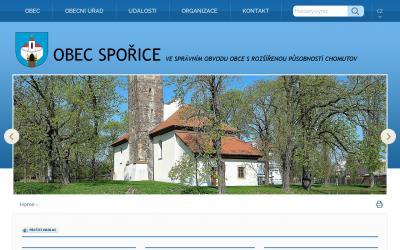 www.obecsporice.cz