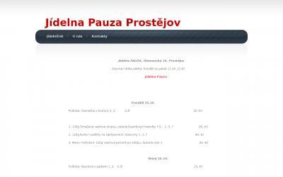 www.jidelnapauza.cz