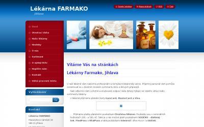 www.lekarnafarmako.cz