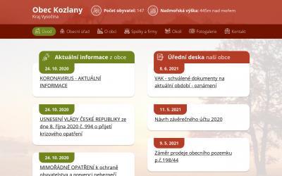 www.obeckozlany.cz