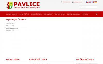 www.pavlice.cz