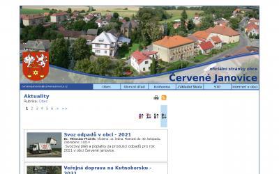 www.cervenejanovice.cz