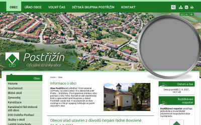 www.obecpostrizin.cz