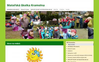 www.mskramolna.cz
