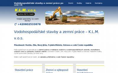 www.vodnistavby-klm.cz