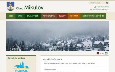 www.obec-mikulov.cz