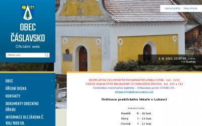 www.obec-caslavsko.cz