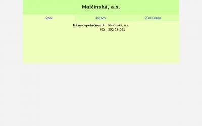 www.malcinska.cz