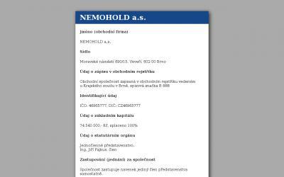 www.nemohold.cz