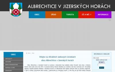 www.albrechtice-jh.cz