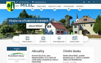 www.obecmilec.cz