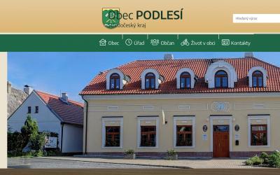 www.obecpodlesi.cz