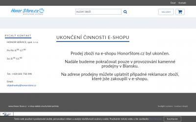 www.honorstore.cz
