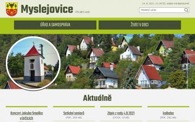 www.myslejovice.cz