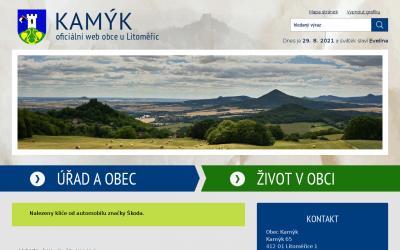 www.obec-kamyk.cz