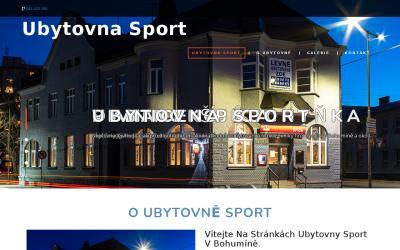 www.ubytovnasport.cz