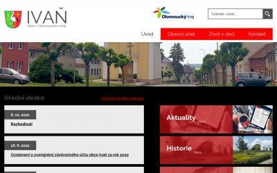 www.obecivan.cz