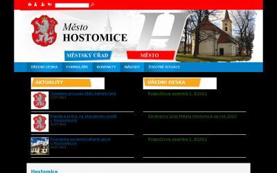 www.hostomice.cz