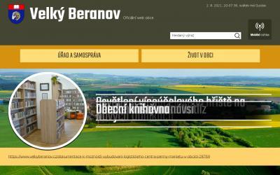 www.velkyberanov.cz