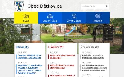 www.obecdetkovice.cz