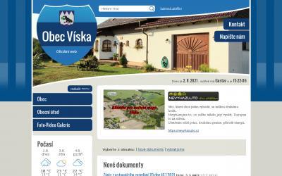 www.obecviska.cz