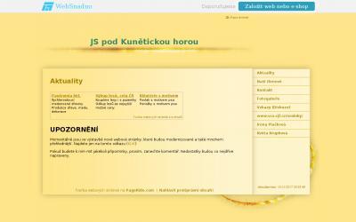 www.jspodkunetickouhorou.websnadno.cz