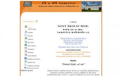 www.zsvanovice.skolniweb.cz