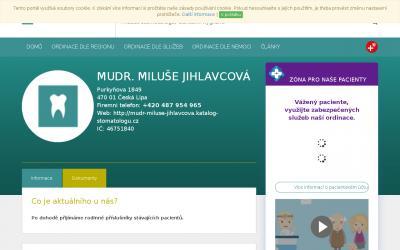 mudr-miluse-jihlavcova.katalog-stomatologu.cz