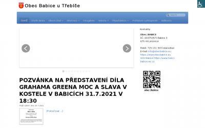 www.obecbabice.eu