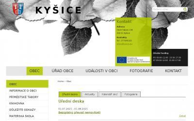 www.kysice.eu