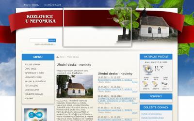 www.kozlovice-pj.cz