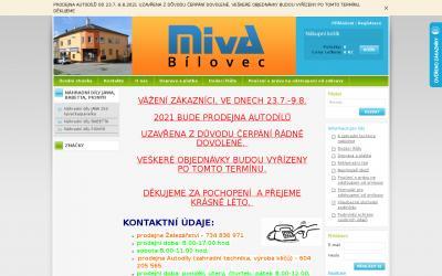 www.miva-bilovec.cz