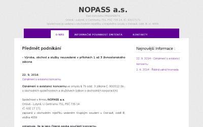 www.nopass.cz