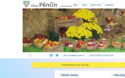 www.pencin-obec.cz