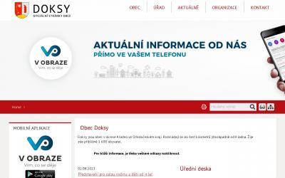 www.obecdoksy.cz
