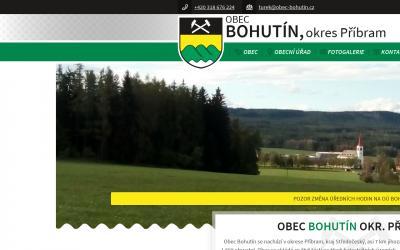 www.obec-bohutin.cz