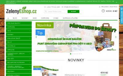 www.zelenyeshop.cz