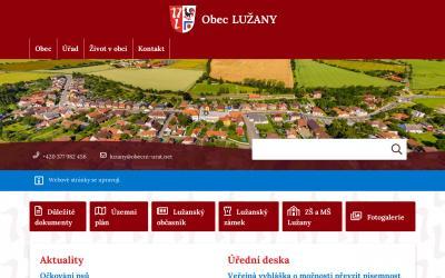 www.obec-luzany.cz