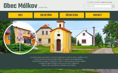 www.obecmalkov.cz
