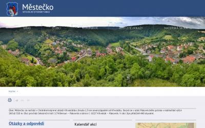www.obec-mestecko.cz