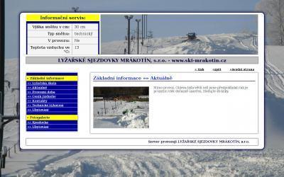 www.ski-mrakotin.cz