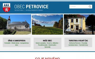 www.obecpetrovice.cz